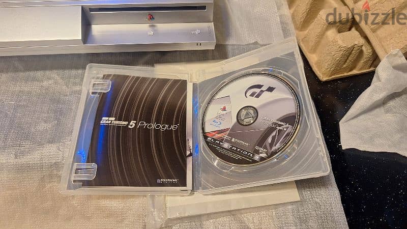 PlayStation 3 Fat Silver Gran Turismo Complete Boxed mint 9