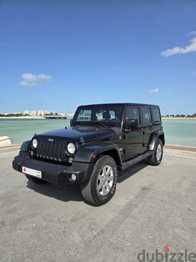 Jeep Wrangler Sahara Unlimited 2015 ( Low mileage)