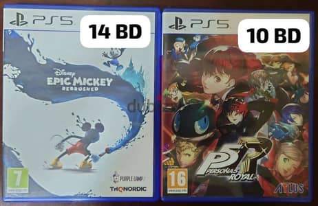 PS5 Games Excellent Condition