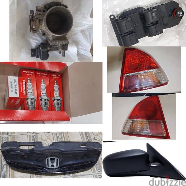 01-04 Honda Civic parts 1