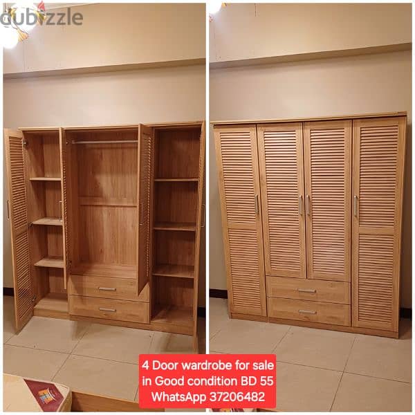 6 Door wardrobe and other items for sale with Delivery 7