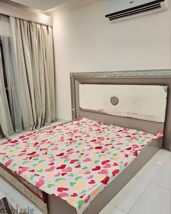 full bedroom w3t with Mattress two side tabel 1