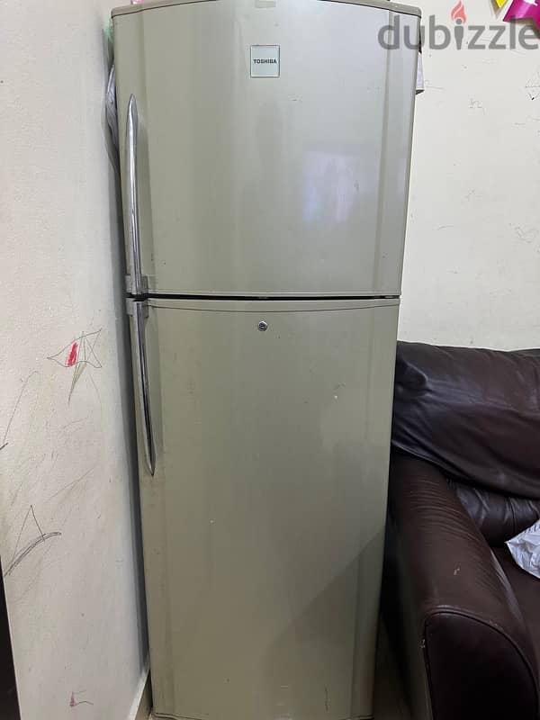 Toshiba double door fridge 1