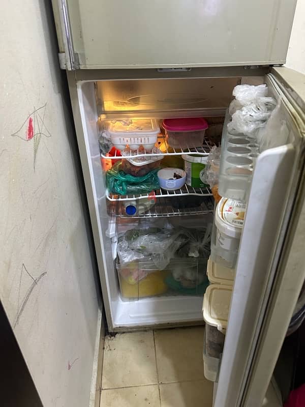 Toshiba double door fridge 2