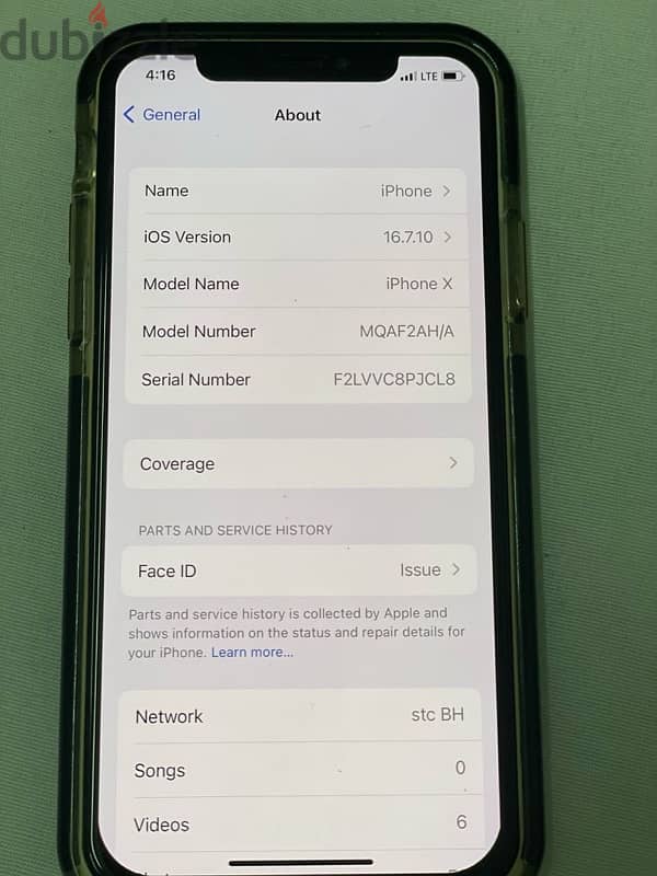 iPhone X for sale 6