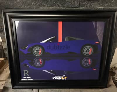 Car illustration frame for sale