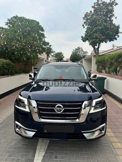 Nissan Patrol 2021 Platinum -V8 low mileage in excellent conditon