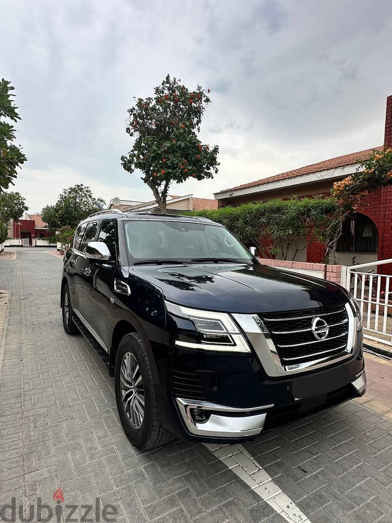 Nissan Patrol 2021 Platinum low mileage in excelleny conditon 2