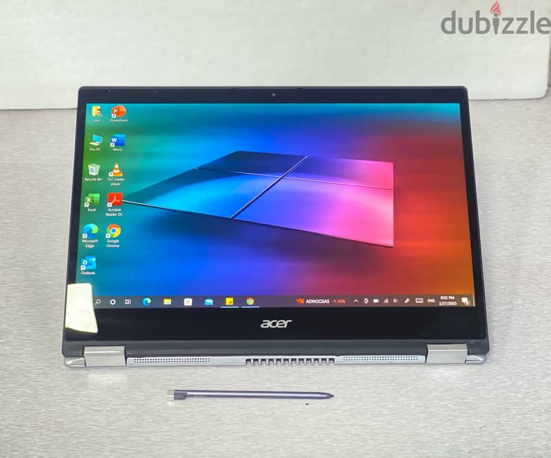 Acer 10th Gen Core i5 Laptop+Tablet 2in1 With Stylish Pen 14"FHD Touch 7