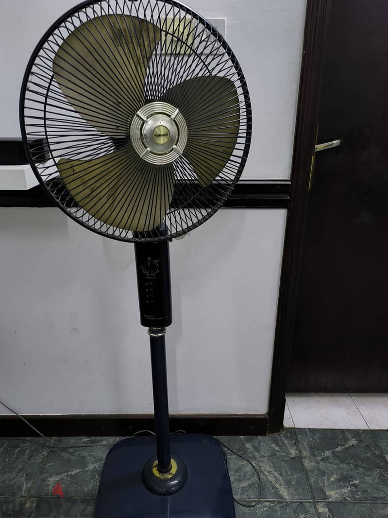 Geepas oil heater & National fan 3