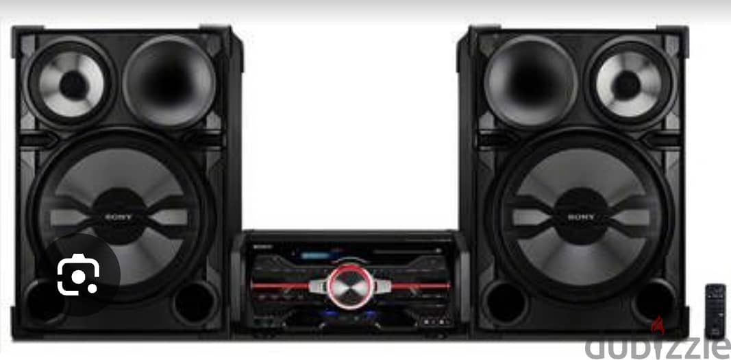 Sony amplifire with 2 monster speakers 1