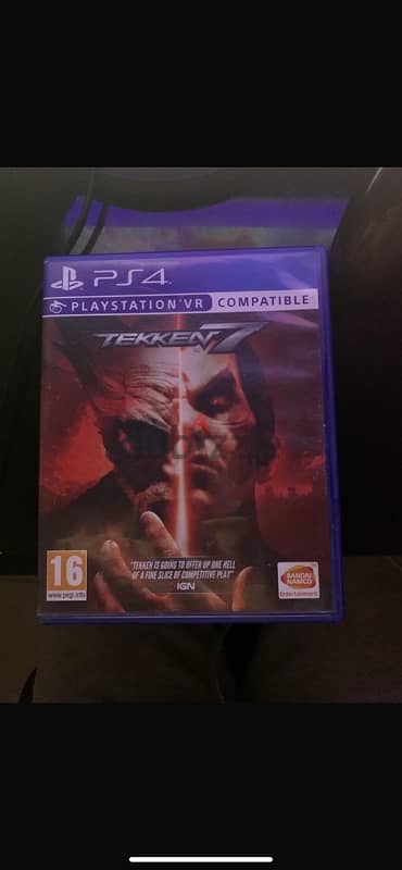 PS4 game Tekken 7