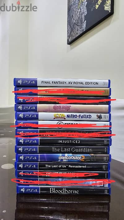 PS4 Games in Excellent Condition - first owner