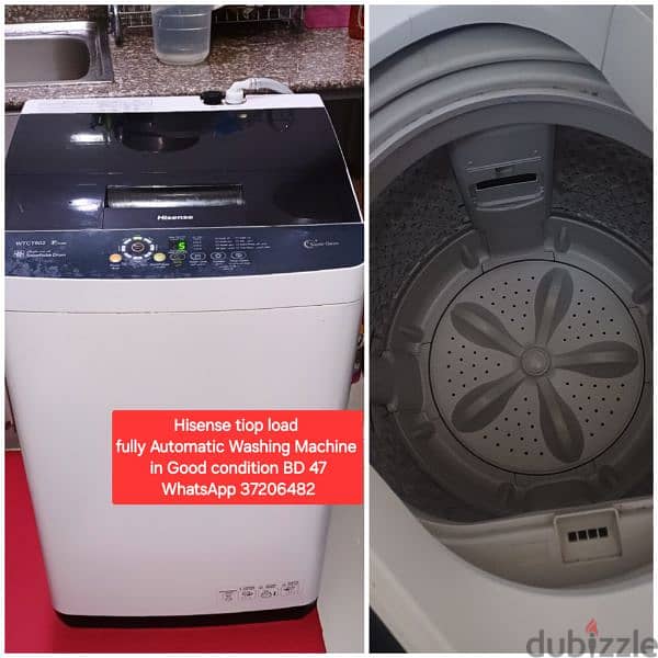 LG 8 kg washing machine and other items for sale with Delivery 3