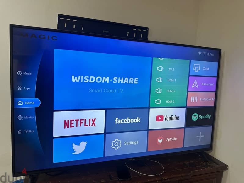 65” inch smart 4k android tv NIKAI 2