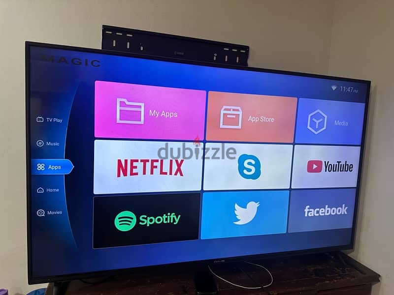 65” inch smart 4k android tv NIKAI 4