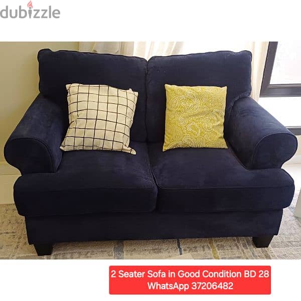 3 Seater Sofa and other items for sale with Delivery 3