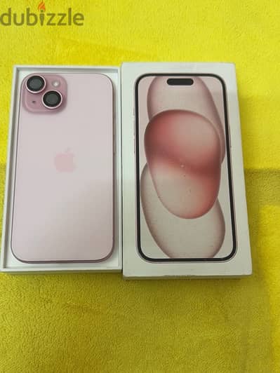 iPhone 15 pink