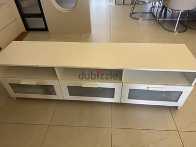 IKEA White TV Table