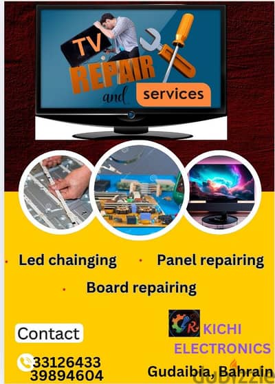 SAMSUNG, GALAXY, THOSHIBA, PHILIPS, SONY. . . . . ALL TYPE TV REPAIRING