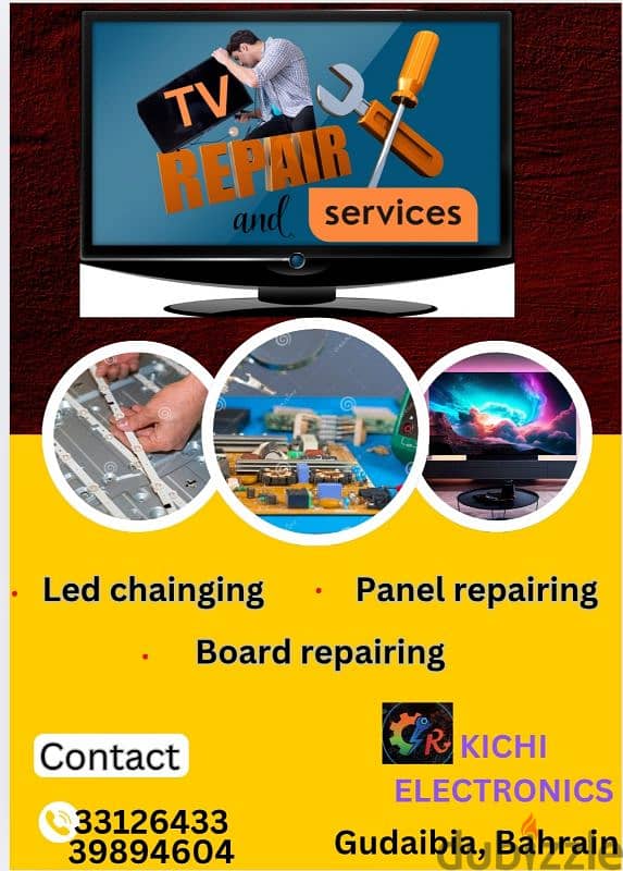 SAMSUNG, GALAXY, THOSHIBA, PHILIPS, SONY. . . . . ALL TYPE TV REPAIRING 0