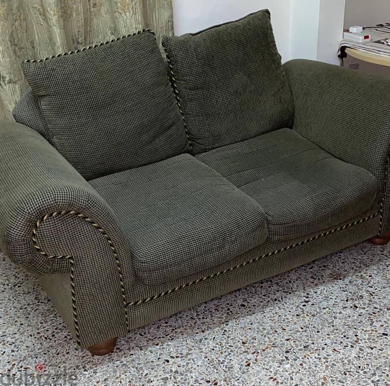 Round Table & 2 Seater Sofa - in mint condition - leaving Bahrain 1