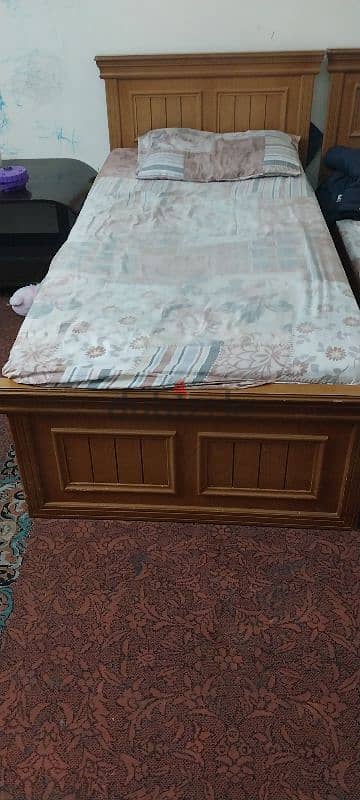 Single beds without mattress very good condition 1