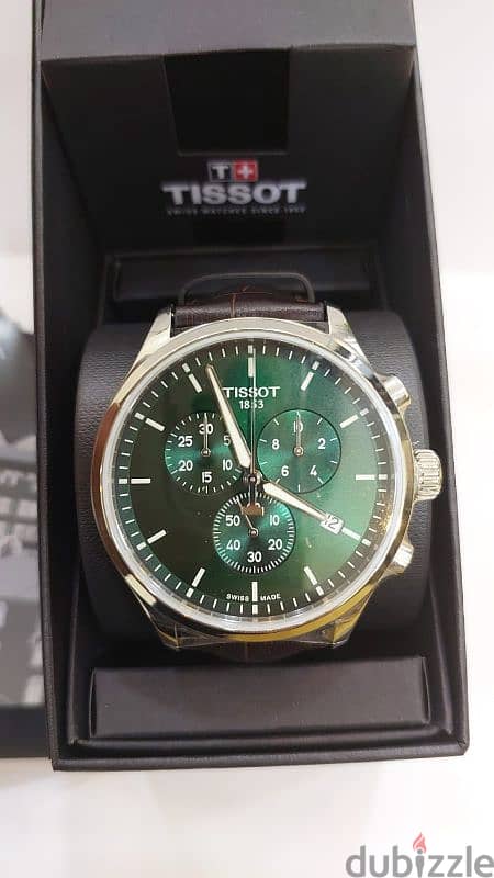 Tissot Chrono XL Classic – Bold, Stylish,Brown leather strap 3