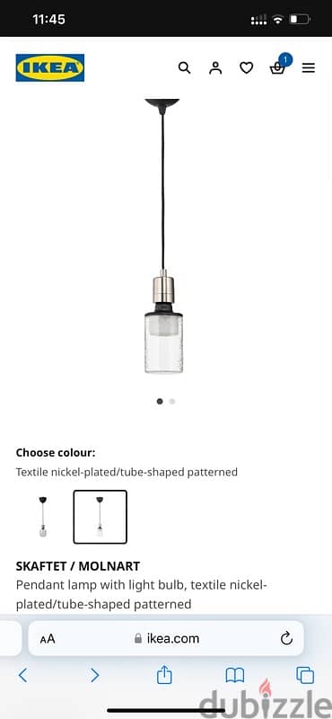 Ikea pendants for sale 1