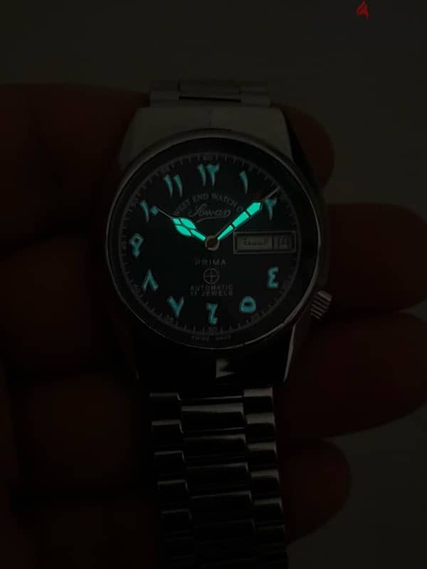 westend watch original automatic/ساعه ويستند اصليه نظيفة 1