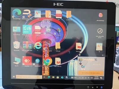 FEC Branded monitor with raintech restaurant pos software, printer