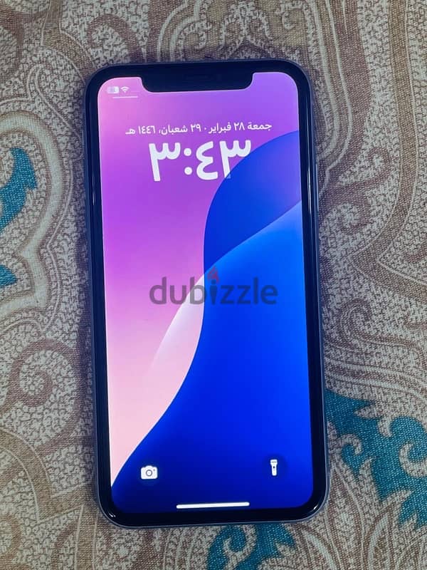 للبيع آيفون 11 حاله ممتازه لم يتم فتحه أو تصليحه 128gb بطاريه 83% 3