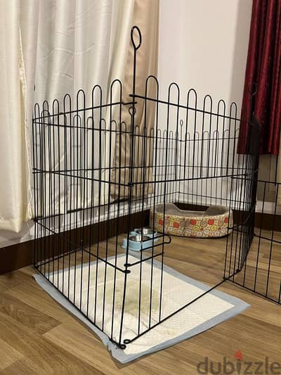 puppy kitten fence cage