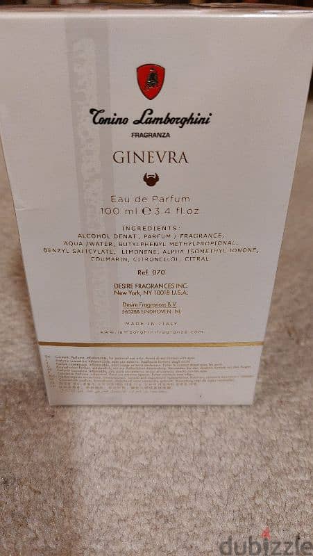 Lamborghi Ginevra Women Perfume 1