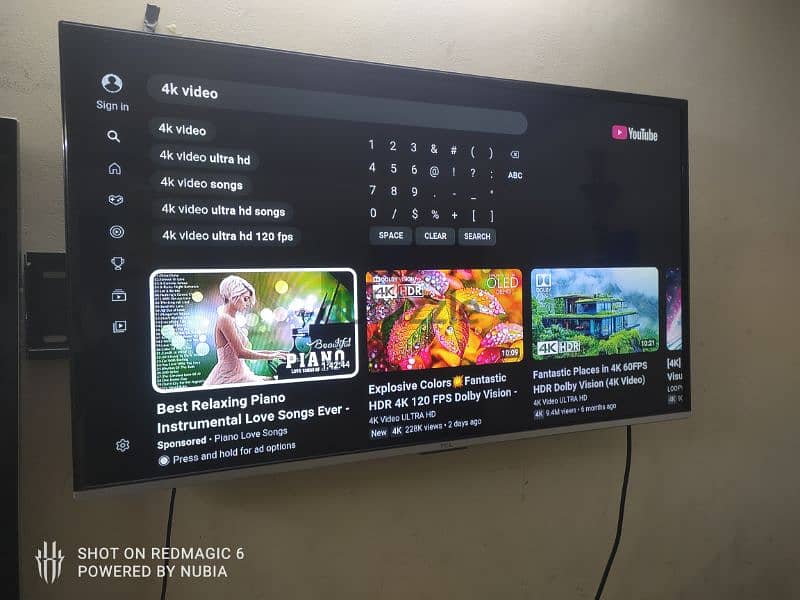 TCL smart 50inch with smart box 5