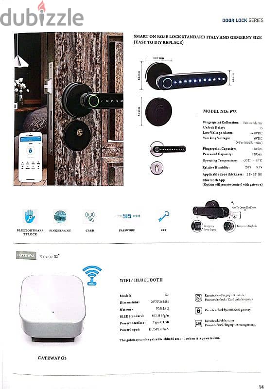 SMART LOCK FOR WOODEN DOOR 1