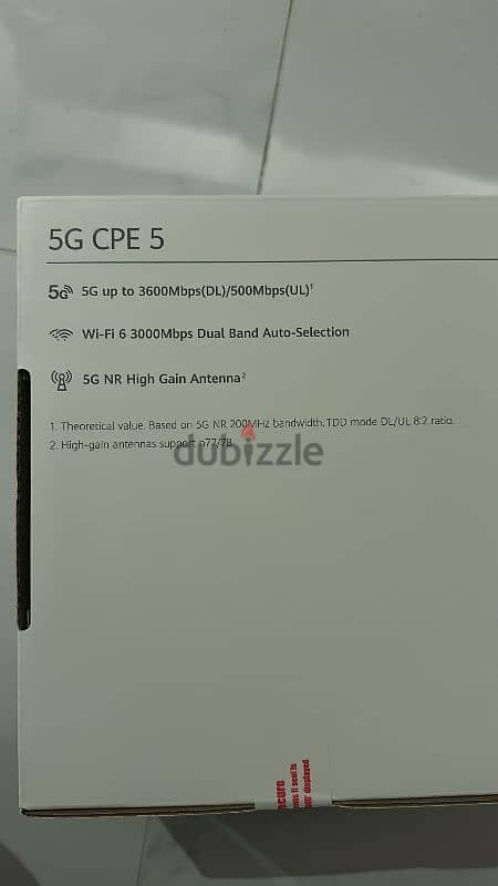 للبيع راوتر 5G CPE 5 جديد يسرع سرعة الانترنت الى مايصل 3600Mbps 1