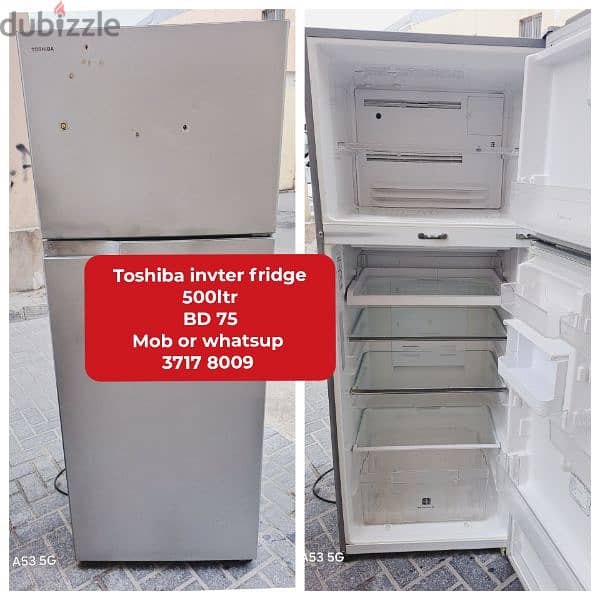 Hisnese fridge and other household items for sale with delivery 5