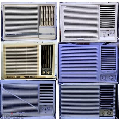 Window AC with fixing Available