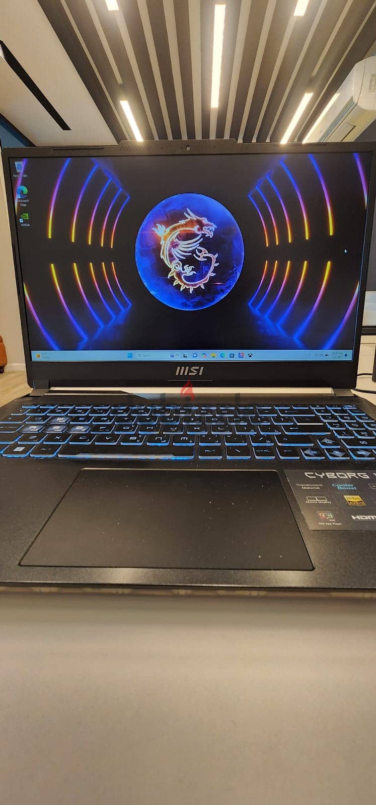 MSI CYBORG 15 A12V I7 WITH 4050 GRAPHIC CARD 2