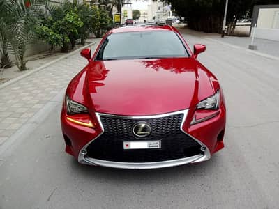 Lexus RC 350 Coupe Full Option American Spec Single Owner