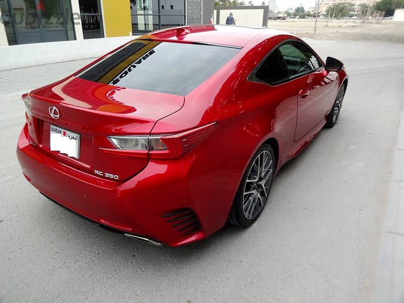 Lexus RC 350 Coupe Full Option American Spec Single Owner 4