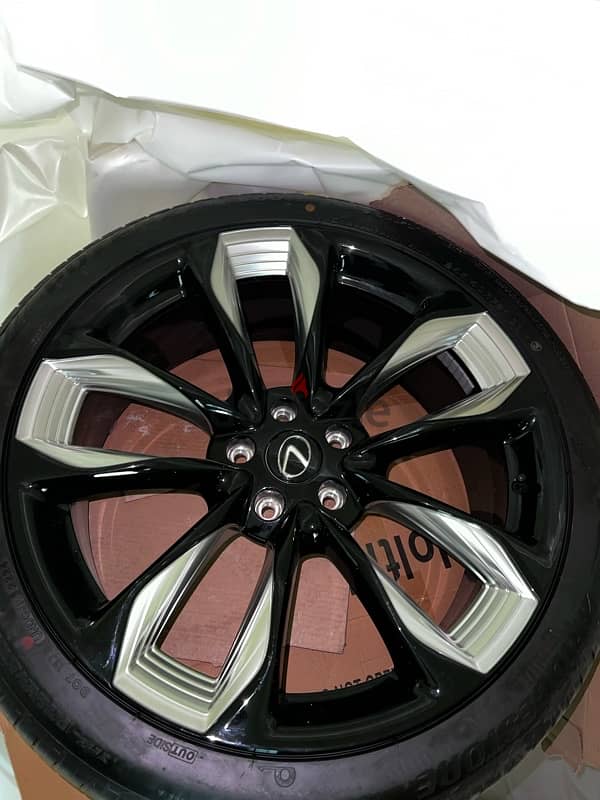 Lexus LC500 Rims 21” inch - 4 rims w/ tires 1