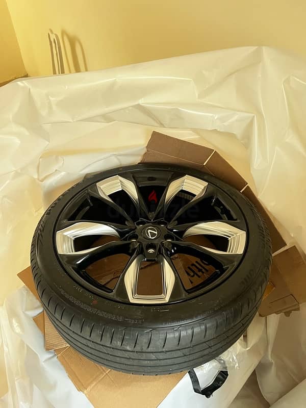 Lexus LC500 Rims 21” inch - 4 rims w/ tires 2