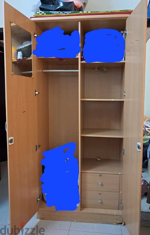 2 door cupboard for 15bhd 1