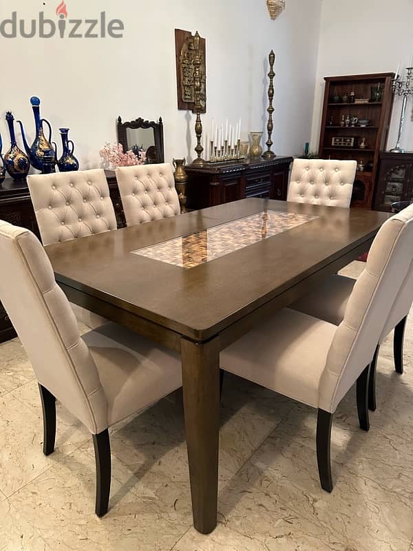 dining table with 6 chairs 4