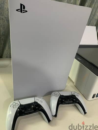 ps5 digital with 2 controllers