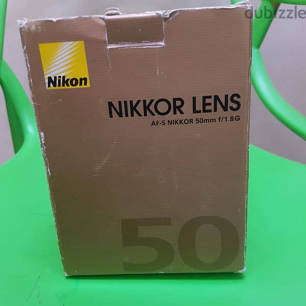 Nikon lens 50mm 1:8G 1