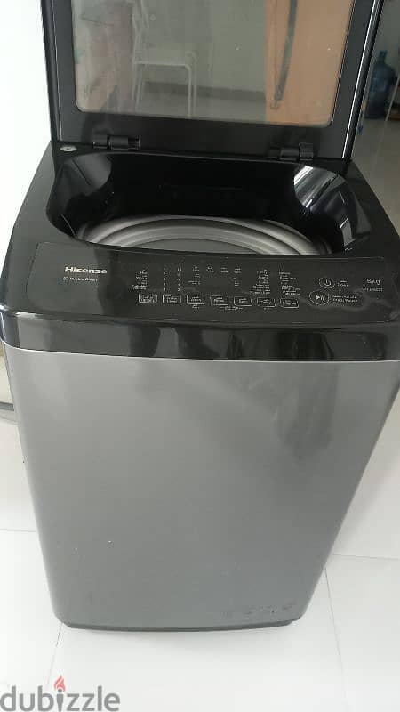 Hisense top loading washing machine 8Kg 3