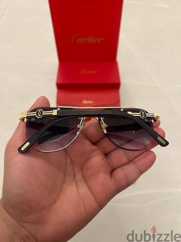 نظارة كارتير ونظارة مايباخ رجالية / sunglass cartier for man 1